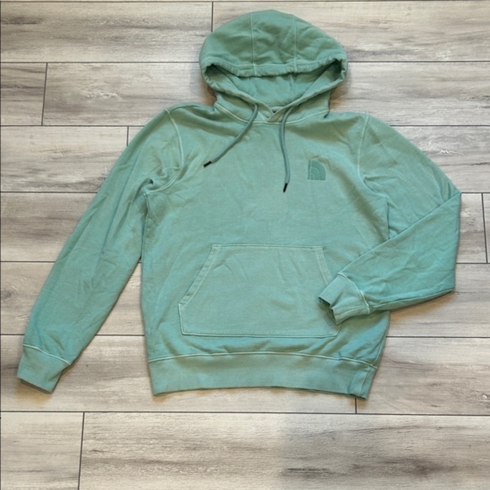 The North Face Men's mint green pull over hoodie size small